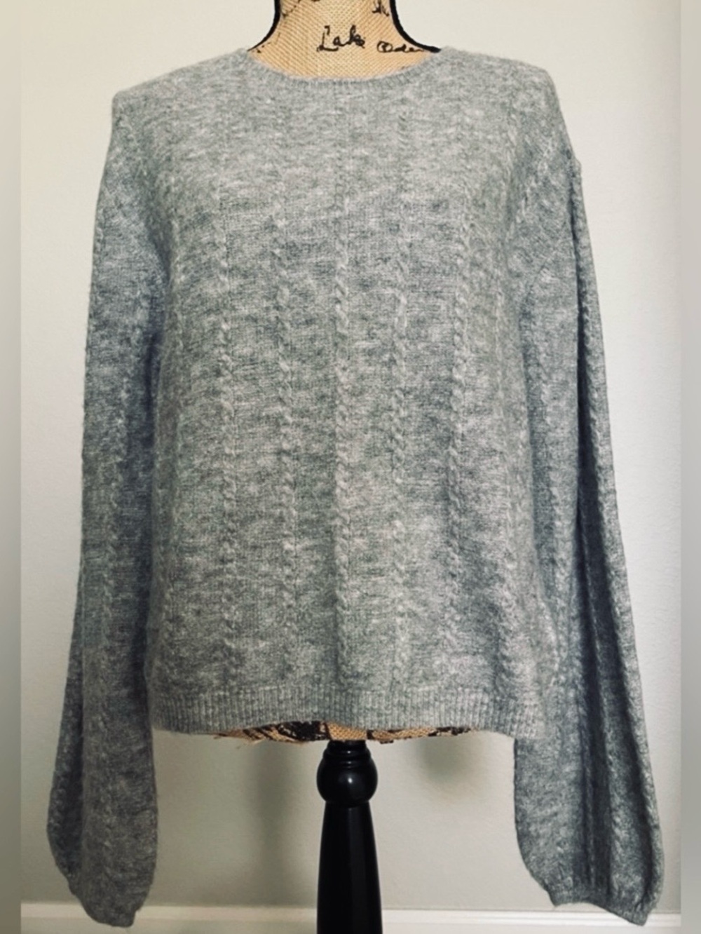 Joie Crew Neck Gray Sweater